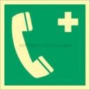 Rettungsschilder: Notruftelefon nach ISO 7010 (E 004)